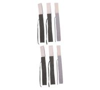 CALLARON 2sets 3pcs Linen Cotton Incense Holder Pouches Durable Fragrance Stick Storage Bags Random Style for Various Tube Materials Practical and Design 3pcs*2