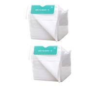 CALLARON 2sets Cotton Facial Towels Disposable for Makeup Remover Wet Dry Use for Skincare Routine