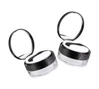CALLARON 2sets Revolution Loose Powder Case Mirror Empty Powder Container for Travel
