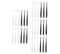 CALLARON 30 Pcs Travel Toothbrush Soft Bristles Toothbrush Bulk Pack Gentle on Gums for Adults