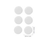 CALLARON 300pcs Double Sided Dot Stickers 10mm X 1mm Strong Adhesive Dots Removable No Trace Tape for Crafting, Office, and Home Use