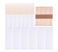 CALLARON 300pcs Hair Removal Wax Sticks Wooden Applicator Stick Wax for Body Eyebrow Hair Removal Wand for Salon Diy