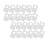 CALLARON 300pcs Hanging Tabs Round Hole Hanging Tag PVC with Strong Adhesive for Retail Stores and Suspend and Display Light Commodities