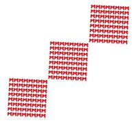 CALLARON 300pcs Red Bows Diy Bowknots for Hair Pins Suitcase Decor Bows for Holiday Wedding Crafting Lightweight Easy to Store