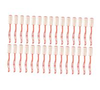 CALLARON 30pcs Disposable Toothbrush Single Tufted Firm Toothbrush for Adults Newborn Mouth Cleaner Professional Tongue