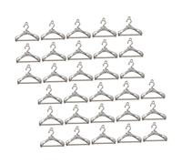 CALLARON 30pcs Durable Alloy Hanger Charms for DIY Jewelry Decor Boutique Display Versatile Crafting Accessories for Organizing Clothes Bags More