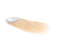 CALLARON 30pcs Realistic Hair Bundle Hair Piece Natural Texture Human Braiding Kit Dye Kit Messy Bun Piece Claw Clip