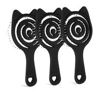 CALLARON 3pcs Cat Brush for Shedding Massage Brush Enhanced Airflow Vented for Women