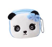 CALLARON 3pcs Cute Plush Change Purse Set for Kids Mini Cartoon Key Coin Pouch Soft Fabric Storage Bag for Girls for Children
