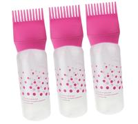 CALLARON 3pcs Dry Cleaning Bottle Comb for Hair Coloring for Root Dyeing This Applicator Bottle Helps Distribute Dye Precisely Use as Styling Tool for Precise Oiling Dyeing