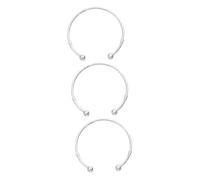 CALLARON 3pcs Fashion Jewelry Diy Chain for Men Women Bracelet Accessory Replacement Chain for Diy Bracelet