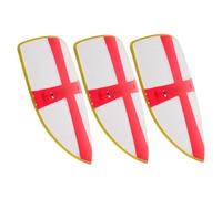 CALLARON 3pcs Medieval Knight Shield Lightweight Guard Shields for Boys and Cosplay Role Play Party Decorations Safe Pretend Play Accessories