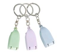 CALLARON 3pcs Professional Nail Clippers Cuticle Pusher Portable Folding Sturdy for Men Women