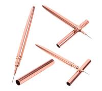 CALLARON 3pcs Pull Line Brush for Nail Art Design Gold Thin Nail Liner Brush for French Manicure at Home Salon