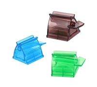 CALLARON 3pcs Rolling Tube Toothpaste Clamp Tool Automatic Squeezer Pump Dispenser Clamp Holder
