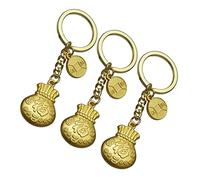 CALLARON 3pcs Year Mouse Keychain Chinese Style Bag Pendant Cartoon Key for Bag Cell Phone and Car Decoration for Year and Giving