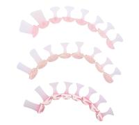 CALLARON 3sets Silicone Nail Separator for Pedicure Manicure Toe Separators for Nail Art Finger Dividers for Women Men Toe Spacer Silicone Tool