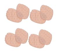CALLARON 4 Pairs Women Foot Cushions Beige Self-Adhesive Ball of Foot Inserts for High Heel Comfort Relief Shock-Absorbing Insoles Suitable for Everyday Wear