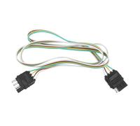 CALLARON 4 Pin Trailer Wiring Harness 4-pin Connector Trailer Plug Wire Harness Power Connection Suitable for Towing