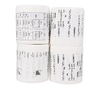CALLARON 4 Rolls Funny Chemical Physics Formula Printed Toilet Tissue for School Use Decorative Restroom Tissue Safe Material Non Fading Design for Home Office Parties