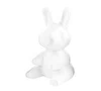 CALLARON 40cm White Rabbit Foam Mold DIY Craft Polystyrene Model for Flower Arranging Wedding Party Decoration Supplies