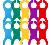 CALLARON 40pcs Colorful Plastic Yarn Bobbins Knitting Tool DIY Wool Bobbins Organizer Large Yarn for Handcraft Weaving and Crochet Storage Random Color