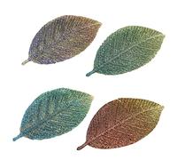 CALLARON 4pcs Cute Hair Clips Styling Leaf Shape Barrettes Charming Head-wears for Women Random Color