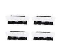 CALLARON 4pcs Non-slip Cleaning Double-sided Nail Brush Hand Scrub Fine Workmanship Safe Abs Material