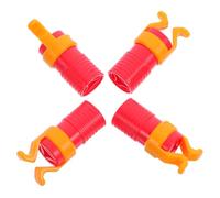 CALLARON 4pcs Screw Holder Hand Screw Clamp Abs Material Suitable Bit with Handle Diameter 6-8mm Red Easy to Carry Work Efficiency Woodworking Tool