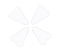 CALLARON 4pcs Silicone Private Parts Covers for Women Invisible Self Adhesive Intimate Patches Thin Seamless Swimming and Yoga Protection Pads Reusable Transparent