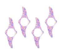 CALLARON 4pcs Thumb Book Holders Book Page Holder Resin Sturdy Material Keep Pages in Place Reading with One Hand While Lying for Friends Who Love Reading