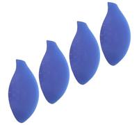 CALLARON 4pcs U-Shaped Bulge Enhancing Pads for Men, Breathable Comfort and Shock Absorption, Simple Style Perforated Design, for Brief Swimming Trunks and Sports Protective Underwear