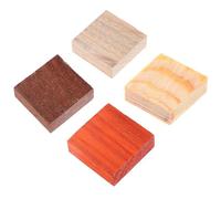 CALLARON 4pcs Wooden Rings Wood Turning Ring Blanks Natural Rustic Unfinished Wood Lightweight Easy to Work Versatile Materials for Jewelry Making Projects