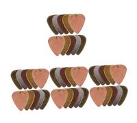 CALLARON 4sets Guitar Pick Grips Slash Guitar Finger Picks Band Cable Ring Pickax Gator Banjo Thumb Tuners Nut Electric Finger Holders Bass Plectrum Bass Holder Tuner Zinc Alloy 10pcs*4