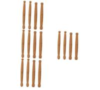 CALLARON 4sets Mini Acupressure Massage Rod Compact Beauty Stick for Circulation Relaxation for Travel 4pcs*4 Random Style
