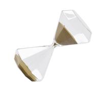 CALLARON 5 Minutes Hourglass Timer Sand Timer 5-minute Classic-shaped High Borosilicate Glass Decorative Practical Desktop Ornament for Family Bedroom