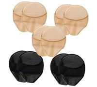 CALLARON 5 Pairs of Women's Half Toe Socks Non-Slip Silicone Gel Forefoot Pads Breathable and Wear-Resistant Invisible Summer Footwear for Comfort and Support