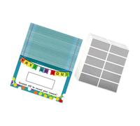 CALLARON 50 DIY Scratch off Cards Blank Scratch Tickets for Classroom Rewards and Birthday Party Surprises, 50-sheet Note Card Set for School Supplies and Office Crafts