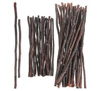 CALLARON 50 Pcs Craft Wood Sticks Set with 20cm and 30cm Wooden Twigs for DIY Crafting, Home Decor, Christmas Log Decorations, Natural Wood Branches for Arts and Crafts