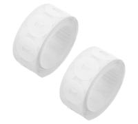 CALLARON 500pcs White Self-Stick Page Reinforcement Labels PVC Hole Protectors for Loose-Leaf Binders Office Hole Repair Stickers for Document Punch Strengthening