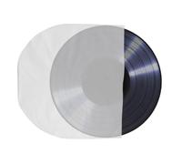 CALLARON 50pcs Clear Vinyl Record Protecter Inner Sleeves Thickened Bags Compatible with Vinyl Records for CD Storage and Scratch Protection
