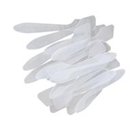 CALLARON 50pcs Makeup Spatula Plastic Cosmetic Spatula for Facial Mask Application Diy Beauty Tools for Applying Face Cream and Skincare Masks