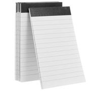 CALLARON 5pcs A7 Ruled Notepads Memo Pads Lined Perforated Note Paper Refill for Travelers Notebook Office Study Work Schedule Planner