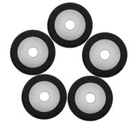 CALLARON 5pcs Black Plastic Pinch Roller for Video Machine and Portable Music Player, Stable Design with More Breaking Force, for Pinch Roller Replacement
