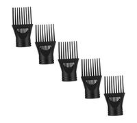 CALLARON 5Pcs Hair Dryer Comb Attachments Reusable Nozzle for Blow Dryer Lightweight and Durable Hair Dryer Nozzle Replacement for Travel and Home Use Maximize Volume