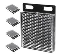 CALLARON 5pcs Retro Reflective Sensor Component Retroreflective Panel Large Versatile High Reflectivity for Road Traffic Buildings Easy Installation