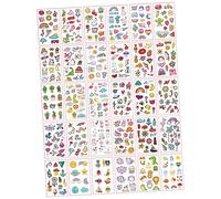 CALLARON 60 Pcs Waterproof Kawaii Body Stickers for Girls Cute Temporary Decals for DIY Crafting and Scrapbooking