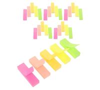 CALLARON 600pcs Colored Sticky Index Tabs for Books and Notebooks, Writable Page Markers 6pcs 51x15mm Repositionable Self-stick Notes for Office, School, and Study Organization