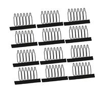 CALLARON 60Pcs Teeth Wig Combs Clips for DIY Wig Caps Easy to Sew Effortlessly Multipurpose Hair Grip Tools