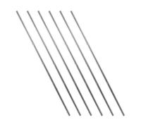 CALLARON 6pcs Iron Foosball Table Replacement Rod for Adults with Stability Boost and Enhanced Precision, Easy Installation Silver Football Table Accessory for Home and Party Use
